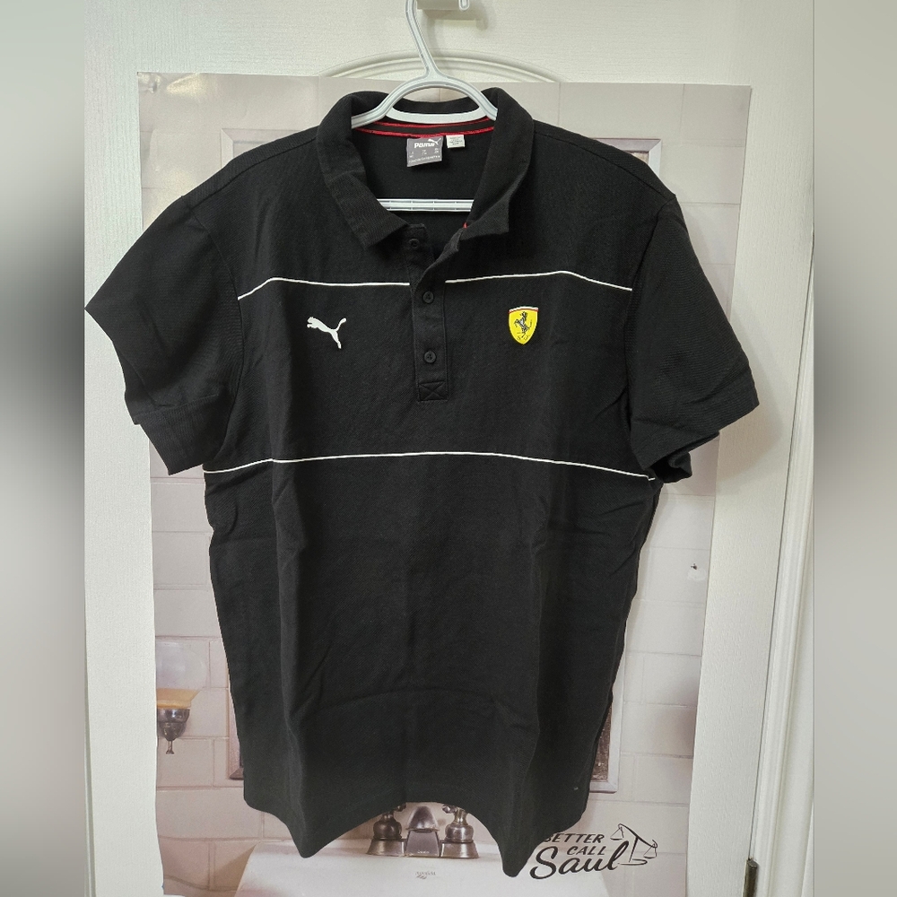 Ferrari black polo